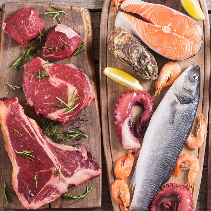 Schneller Tunnelgefrierschrank für Fleisch und Meeresfrüchte